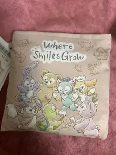 【先着順】Where Smiles Grow ダッフィーフレンズ　エコバッグ