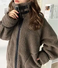 ファーコート ブルゾン