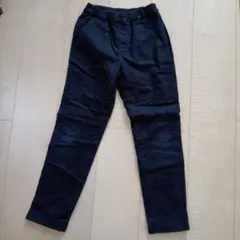 ユニクロ　裏起毛　パンツ　130 ブラック