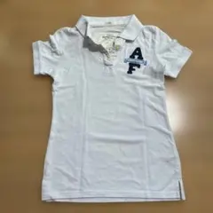 Abercrombie & Fitch ホワイトポロシャツ M