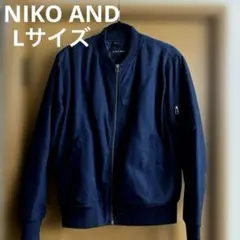 Niko and… MA-1 中綿ブルゾン ジャケット アウター