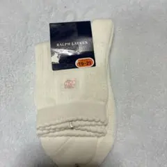 新品 ラルフローレン 靴下 19〜21cm 白 ソックス キッズ
