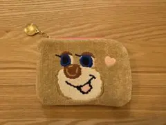 ラブラリーバイフェイラー　ドアップテディ ガールL字ポーチ