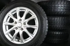 ほぼ新品イボ付き BS製スタッドレス 195/65R16 ライズロッキー 4穴車
