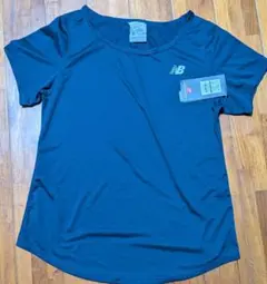 ニューバランス　ドライＴシャツ　 ネイビー Ｌ