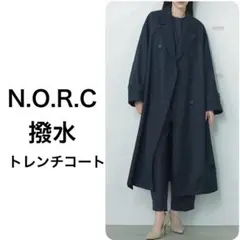 定価31900円　【撥水】部分裏地　ロングトレンチコート　★2024ss★