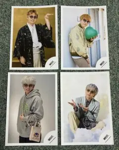 WEST. 神山智洋 公式写真 4枚セット まとめ売り