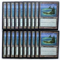 MTG 平地 サージfoil 英語 4枚 FF 基本土地 - メルカリ