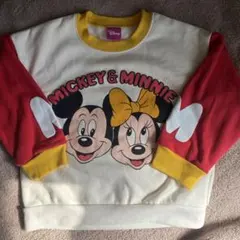 Poola様　しまむら　ディズニー　裏起毛トレーナー　ミッキー　ミニー