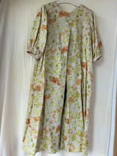 お値下げしました　sa-rah サラ　アウフタクト　ワンピース　五分丈袖