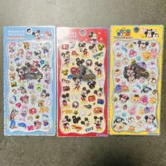 【新品未使用】正規品 ディズニー　3枚セット　プチドロップステッカー