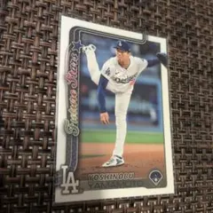 山本由伸 2025 topps series1 ロサンゼルス・ドジャース