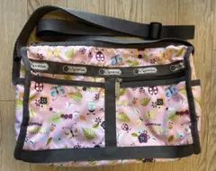 【週末限定値下中】LeSportsac ショルダーバッグ＆ポーチ　ピンク　レスポ