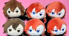 【6点セット】文豪ストレイドッグス 太宰治中原中也 もちもちマスコットもちマス 文豪ストレイドッグス もちもちマスコットMS ぬいぐるみ 中原中也 太宰