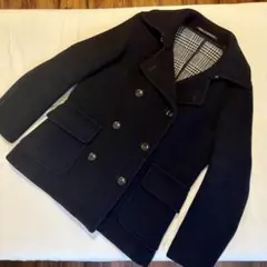 LONDON TRADITION ピーコート ネイビー SHIPS ウール