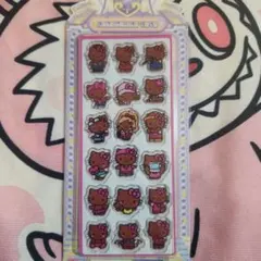 日焼けキティ アクリルシール