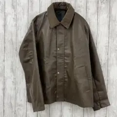 【 WORKMAN 】限定店舗販売品 シンセティックレザーカーコート Lサイズ