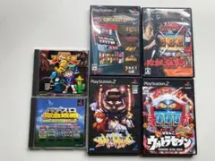 ＰＳ１、ＰＳ２　パチンコ、パチスロソフト６種類