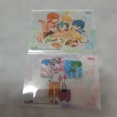 【新品】初音ミク　クリアカード 2枚セットのサムネイル