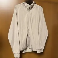 UNIQLO ユニクロ ドライEXUVカットフルジップパーカ ベージュ L