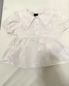 manina ビッグカラーブラウス