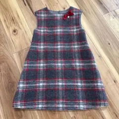 タルティーヌエショコラ　チェック柄ワンピース