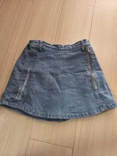 【美品】女児デニムキュロット130
