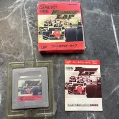 ゲームボーイ　ファーステストラップ　箱、取説付き