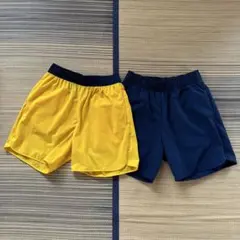 完売品 ボーラホリック アシックス ジップショーツ Lサイズ 2枚セット