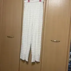ゴム ガウチョパンツ
