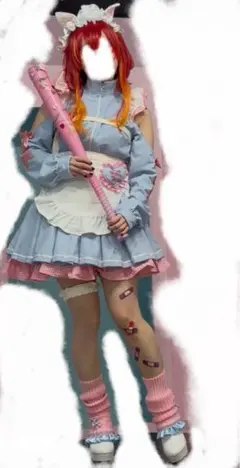 東方Project 多々良小傘 コスプレ衣装 ウィッグ、下駄、傘付き - メルカリ