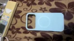 iPhone 17 pro max 用ケース マグネット充電対応 ライトブルー