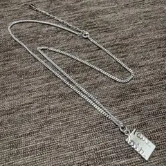 Paul Smith Cropped Logo Plate necklaceのサムネイル