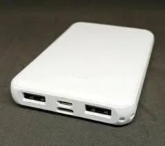 モバイルバッテリー 8000mAh 急速充電 2台同時充電可能 薄型のサムネイル