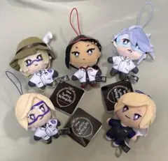 ツイステ　実験着　マスコット　アズール　ジャミル　ぬいぐるみ　ルーク　ヴィル