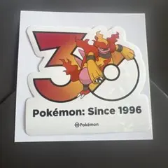 限定】ポケモン韓国 30周年記念 ステッカー ゴウカザル - メルカリ