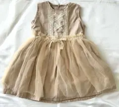 【90size】Cottoli ベビー　ワンピース　ドレス