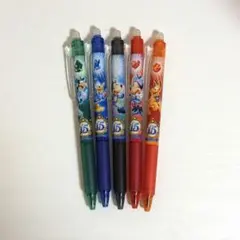 東京ディズニーシー15周年 フリクションボールペン 5本セット