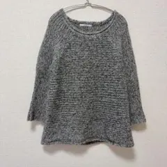 JOURNAL STANDARD relume 【F】モヘア混ニット グレーのサムネイル