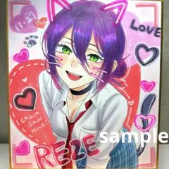 チェンソーマン レゼ 手描きイラスト