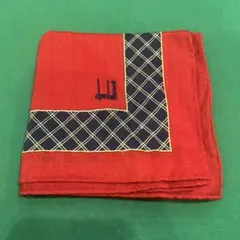 dunhill ハンカチ レッド ネイビー チェックのサムネイル
