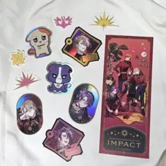 IMPACT ステッカーセット　渡会雲雀　風楽奏斗VOLTACTION