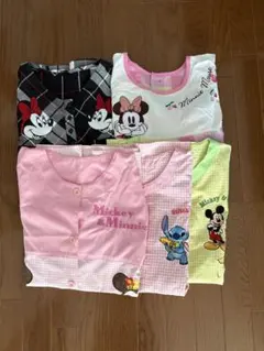 保育用エプロン　まとめ売り まとめ買い割引 エプロン 保育士 黒 ロング 5枚セット レディース
