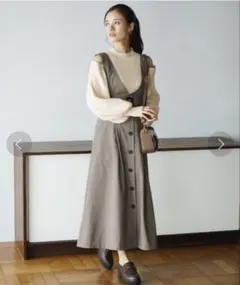 mystywoman ミスティウーマン ハイウエストフレアジャンスカ ワンピース