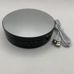 回転台 電動 ターンテーブル ブラック フィギュア アクセサリー 展示