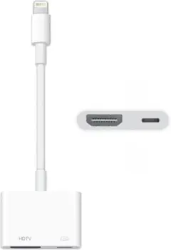 【新品】Lightning → HDMI 変換アダプタ（最大4K映像出力）