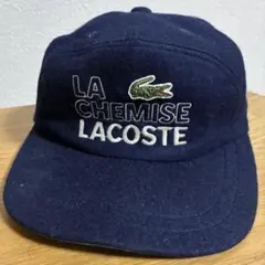 LACOSTE キャップ ネイビー