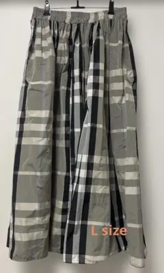 ⭐︎新品⭐︎ CHARM BERRY TIC ビッグチェック柄ギャザースカートのサムネイル