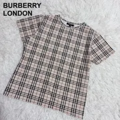 バーバリーロンドン BURBERRY 半袖Tシャツ ノバチェック　イングランド製