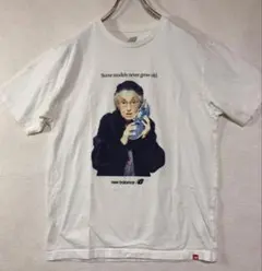 ニューバランス　プリントTシャツ　XL 肉厚ボディー